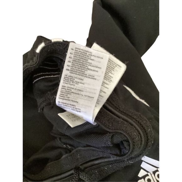 Nwt High Waisted Semi Sheer Strappy Leggings With Pockets Sexy Athletic Sporty L - Picture 5 of 9